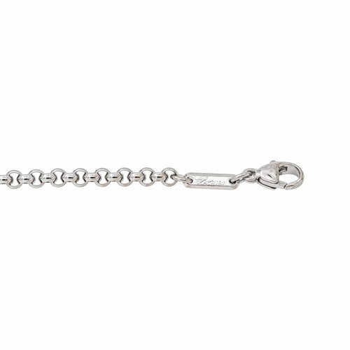 Collier Chopard Happy Diamonds - Collier en or blanc et diamants 58 Facettes 5742133CN