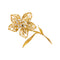 Broche Broche Fleur en or jaune, or blanc et diamants 58 Facettes 5760295CN