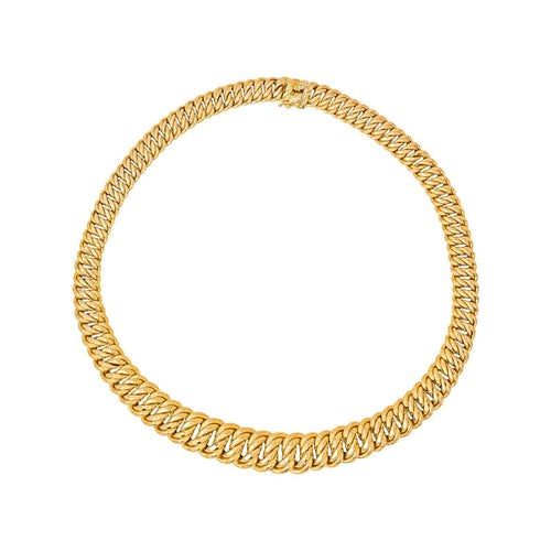 Collier Collier maille américaine en or jaune 58 Facettes 5714289CN