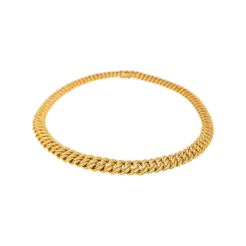 Collier Collier maille américaine en or jaune 58 Facettes 5714289CN