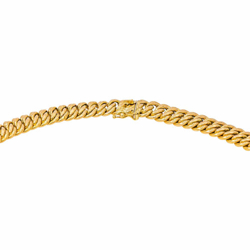 Collier Collier maille américaine en or jaune 58 Facettes 5714289CN