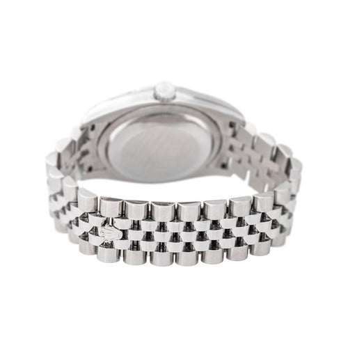 Montre Rolex Datejust - Montre en acier, or blanc et diamants 58 Facettes 5676618RV