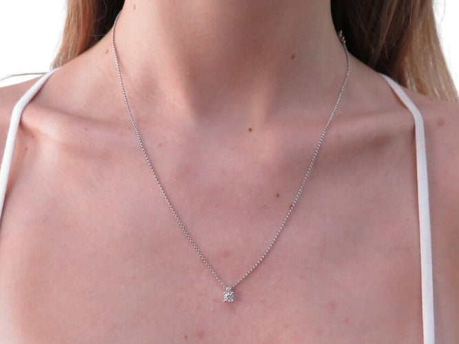 Collier Mauboussin Mon Premier Pas d'Amour - Collier en or blanc et diamant 58 Facettes 275704