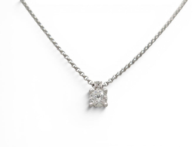 Collier Mauboussin Mon Premier Pas d'Amour - Collier en or blanc et diamant 58 Facettes 275704