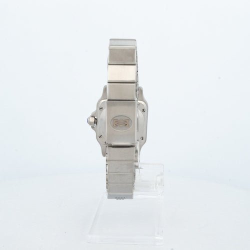 Montre Cartier Santos Carrée - Montre SM en acier cadran romain ivoire 58 Facettes 539