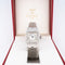 Montre Cartier Santos Carrée - Montre SM en acier cadran romain ivoire 58 Facettes 539