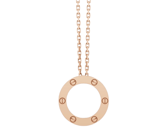 Pendentif Cartier Love - Pendentif en or rose 58 Facettes jnci138