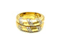 Bague 56 Piaget - Bagues vintage en or jaune 18K et diamants 58 Facettes PIAGET BG