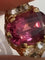 Bague 54 Bague portugaise - Bague en or jaune, spinelle Mogok et diamants 58 Facettes F33