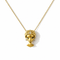 Collier Collier vintage visage en or jaune et diamants 58 Facettes 1.0000965/1