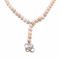 Collier Collier en or blanc et perles de culture rosées 58 Facettes 1.0000899/1