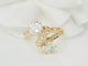 Bague 52 Toi et Moi - Bague en or jaune et diamants 58 Facettes 33541