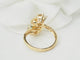 Bague 52 Toi et Moi - Bague en or jaune et diamants 58 Facettes 33541