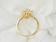 Bague 52 Toi et Moi - Bague en or jaune et diamants 58 Facettes 33541