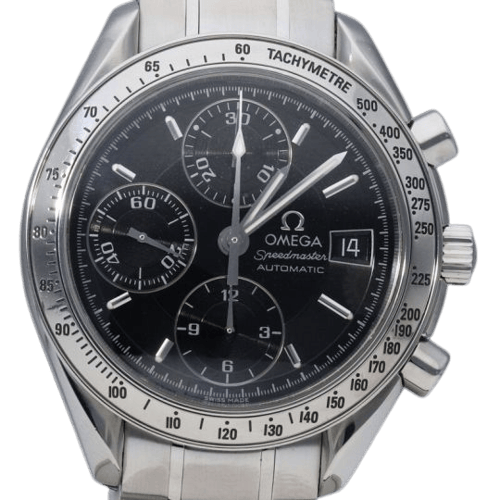 Omega Speedmaster - Montre chronographe Date en acier
