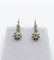 Boucles d'oreilles Boucles d'oreilles dormeuses antiques en or blanc et diamants 58 Facettes A07375