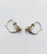 Boucles d'oreilles Dormeuses antiques - Boucles d'oreilles en or blanc et diamants 58 Facettes A07375