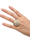 Bague 56 Nouvelle Bague Florence - Parure en or blanc, émail, diamants et saphirs 58 Facettes CV-076