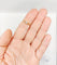 Bague 52 Bague solitaire antique en or rose 18K et diamant 58 Facettes A07437