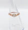 Bague 52 Bague solitaire antique en or rose 18K et diamant 58 Facettes A07437