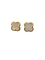 Boucles d'oreilles VCA Pure Alhambra - Boucles d'oreilles en or jaune et nacre 58 Facettes CV-077