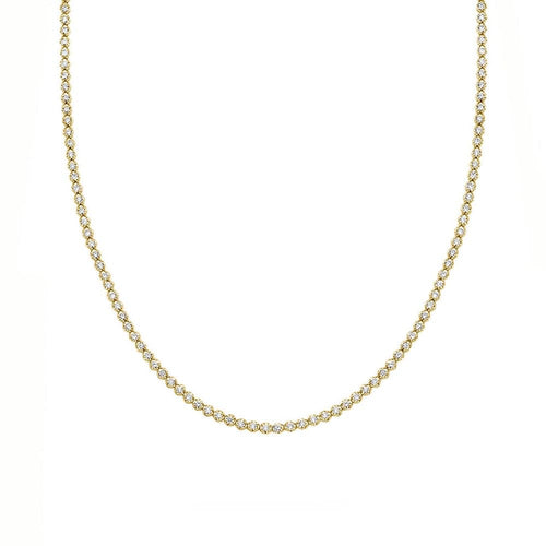 Collier Disco - Collier tennis en or 18K et diamants 2,0 ct 58 Facettes GPD1037YG
