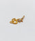 Pendentif Pendentif serpent ancien en or 18k et diamant taille rose 58 Facettes A07385