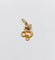 Pendentif Pendentif serpent ancien en or 18k et diamant taille rose 58 Facettes A07385