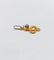 Pendentif Pendentif serpent ancien en or 18k et diamant taille rose 58 Facettes A07385