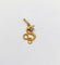 Pendentif Pendentif serpent ancien en or 18k et diamant taille rose 58 Facettes A07385