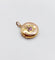 Pendentif Pendentif porte-photo antique en or rose 18k, rubis et diamants 58 Facettes A07411