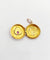 Pendentif Pendentif porte-photo antique en or rose 18k, rubis et diamants 58 Facettes A07411