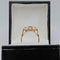 Bague 50 Bague tank en or 18K et platine avec diamant 58 Facettes SADD/31/040