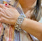 Bracelet Art Déco - Bracelet en platine et diamants naturels 58 Facettes Bad