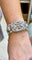 Bracelet Art Déco - Bracelet en platine et diamants naturels 58 Facettes Bad