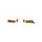 Boucles d'oreilles Boucles d’oreilles pendantes à franges en or jaune 58 Facettes 330096034