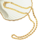 Collier Collier maille corde en or jaune 750, 45 cm 58 Facettes