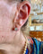 Boucles d'oreilles Boucles d'oreilles transformables en or gris, platine, diamants et perles 58 Facettes BO265