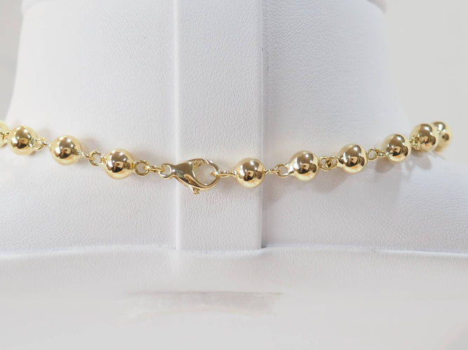 Collier Collier marseillais - Collier boules en chute en or jaune 58 Facettes 33480