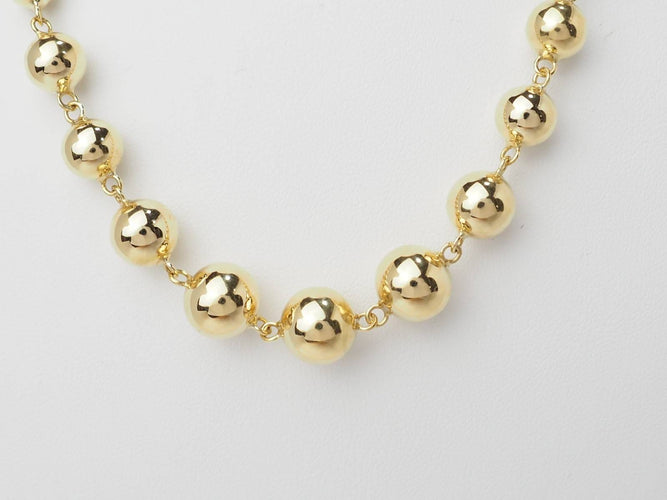 Collier Collier marseillais - Collier boules en chute en or jaune 58 Facettes 33480