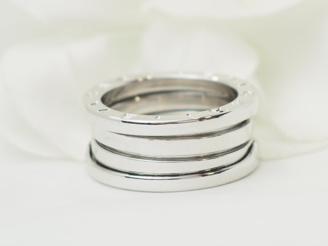 Bague 52 Bvlgari B.ZERO1 - Bague 8 mm en or blanc 58 Facettes 33806
