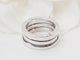 Bague 52 Bvlgari B.ZERO1 - Bague 8 mm en or blanc 58 Facettes 33806