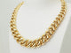 Collier Collier ras de cou gourmette en or jaune 18 carats 58 Facettes 28886