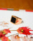 Bague 51 Chevalière carrée en onyx et or rouge 750 58 Facettes A12228
