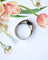 Bague 59 Bague ruban en or blanc 750, saphir ovale et diamants 58 Facettes A12174