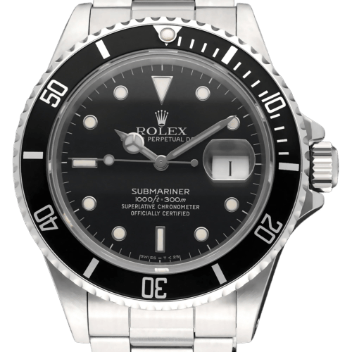 Rolex - Montre Submariner Date 168000 en acier