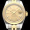 Montre Rolex - Montre Lady-Datejust 179173 en or et acier 58 Facettes ROL/LDJ/566