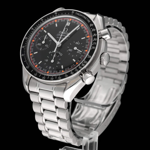 Montre Omega - Montre Speedmaster Racing Schumacher 3518.50.00 en acier 58 Facettes