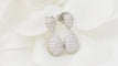 Boucles d'oreilles Boucles d'oreilles pendantes en or blanc et diamants 58 Facettes 32102
