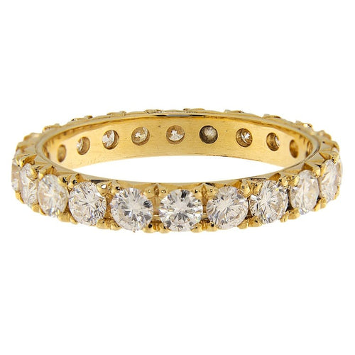 Bague 60 Éternelle - Bague en or jaune et diamants 58 Facettes G3982